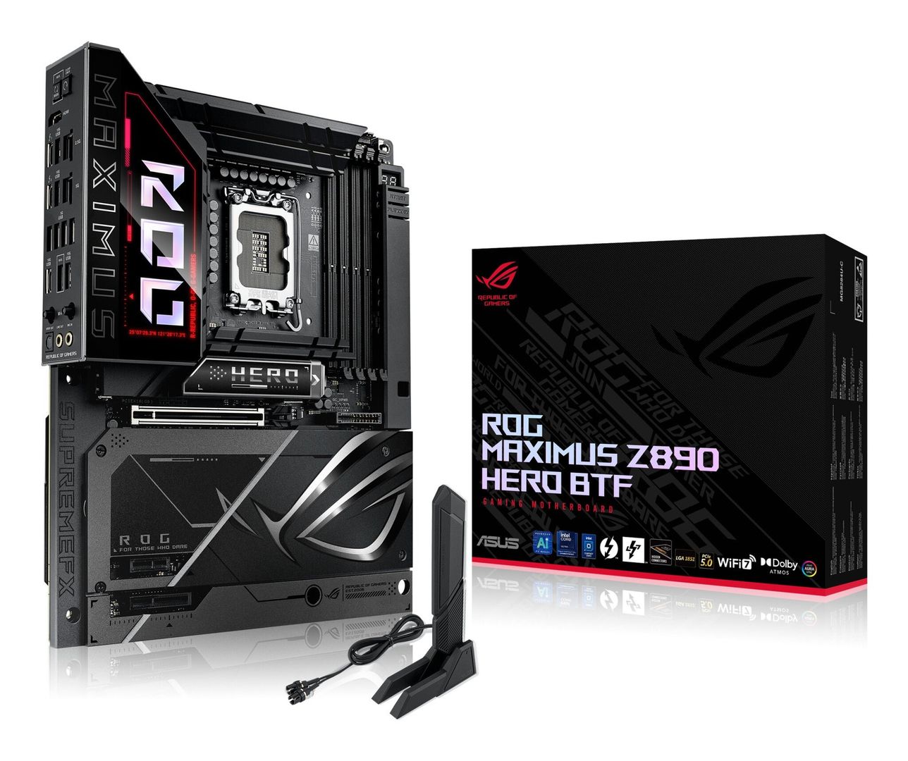 ASUS ROG MAXIMUS Z890 HERO BTF Intel Z890 LGA 1851 (Socket V1) ATX - Image 1