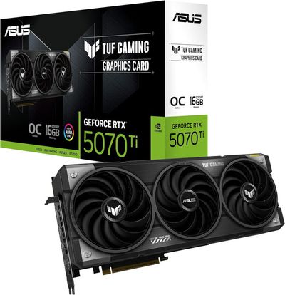 ASUS TUF Gaming TUF-RTX5070TI-O16G-GAMING NVIDIA GeForce RTX 5070 Ti 16 GB GDDR7 - Thumbnail 2