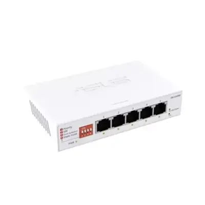 ASUS QG-U1050 Unmanaged 2.5G Ethernet (100/1000/2500) White - Thumbnail 2