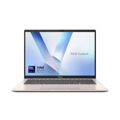 ASUS Vivobook 14 X1407CA-LY086W Intel Core Ultra 5 225H Laptop 35.6 cm (14") WUXGA 16 GB DDR5-SDRAM 512 GB SSD Wi-Fi 6 (802.11ax) Windows 11 Home Gold - Thumbnail 2