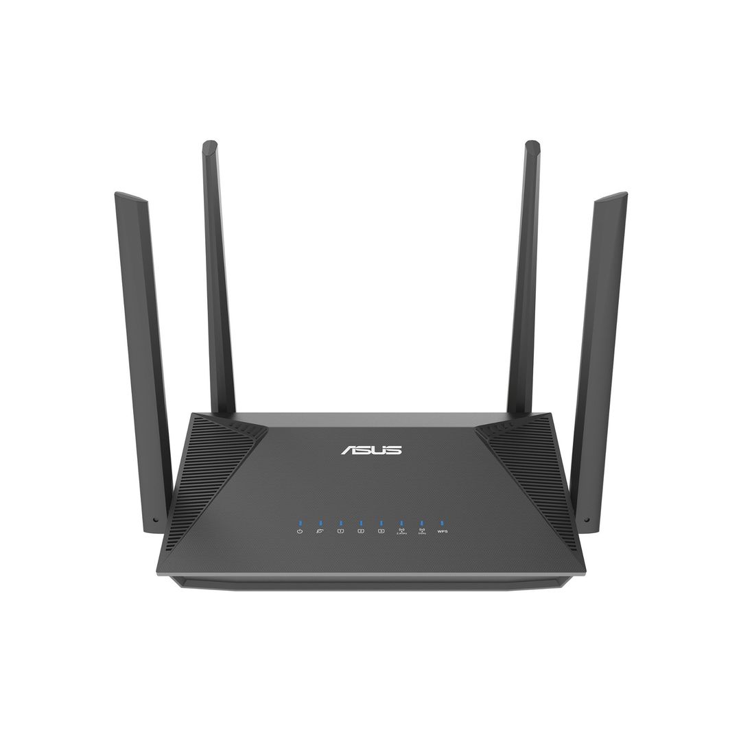 ASUS RT-AX52 Pro AX3000 wireless router Gigabit Ethernet Dual-band (2.4 GHz / 5 GHz) Black - Image 1
