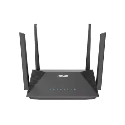 ASUS RT-AX52 Pro AX3000 wireless router Gigabit Ethernet Dual-band (2.4 GHz / 5 GHz) Black - Thumbnail 2
