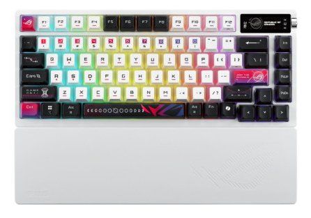 ASUS ROG Azoth X keyboard Gaming USB White - Image 1