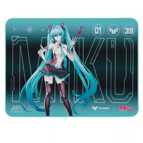 ASUS TUF Gaming P1 Hatsune Miku Edition Gaming mouse pad Turquoise - Image 1
