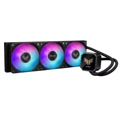 ASUS TUF Gaming LC III 360 ARGB LCD Processor All-in-one liquid cooler 12 cm Black 1 pc(s) - Image 1