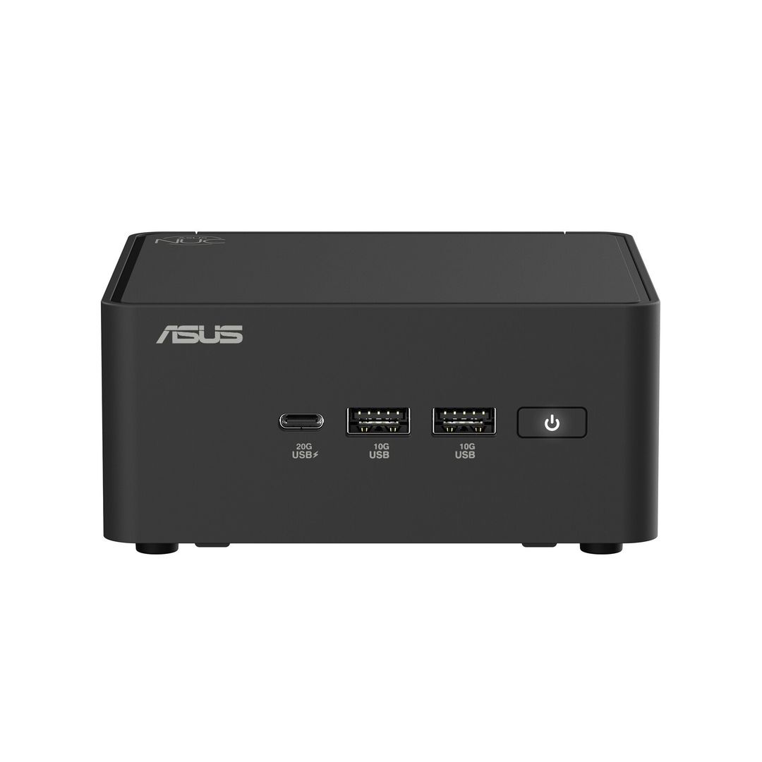 ASUS NUC 15 Pro Tall Kit RNUC15CRHU700002 - Barebone - mini PC 1 x Core Ultra 7 255H / up to 5.1 GHz - RAM 0 GB - Arc Graphics 140T - IEEE 802.11ax (Wi-Fi 6) Bluetooth 5.4 IEEE 802.11be (Wi-Fi 7) - black - Image 1