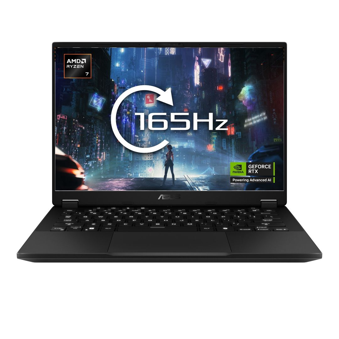 ASUS TUF Gaming A14 AMD Ryzen™ 7 260 Laptop, 14" WQXGA Screen, 16GB RAM, 1TB SSD, NVIDIA GeForce RTX 5050, Windows 11 Home (FA401UH-RG007W) - Image 1