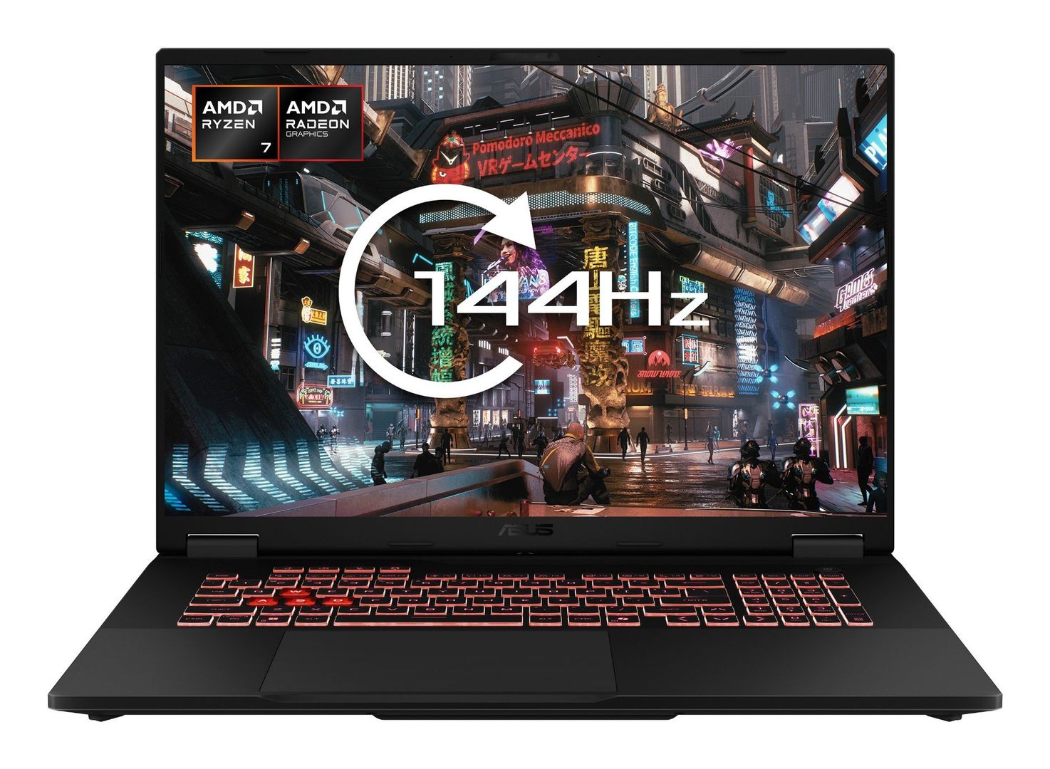 ASUS TUF Gaming A18 FA808UM-S8013W AMD Ryzen™ 7 260 18" WUXGA Gaming Laptop, 6 GB DDR5-SDRAM 1 TB SSD NVIDIA GeForce RTX 5060, Windows 11 Home Grey - Image 1