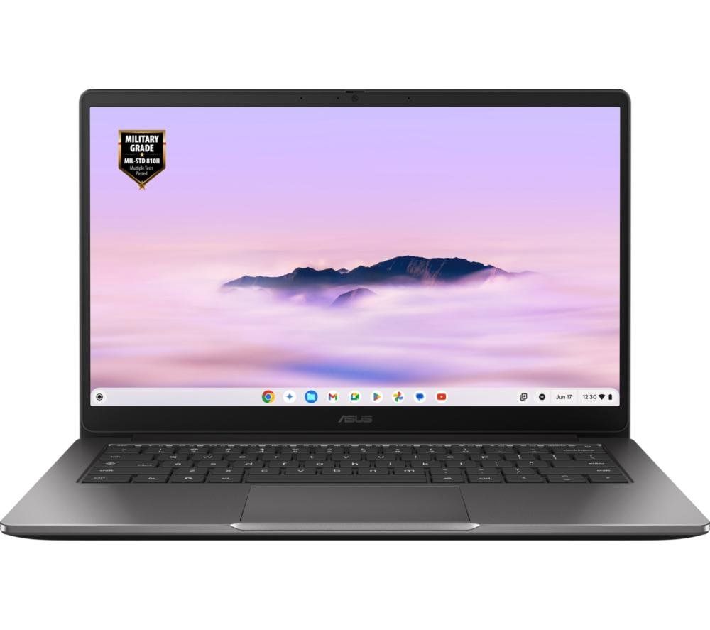 ASUS Chromebook CX1405CTA-S60063 Intel Core 3 N355 35.6 cm (14") Full HD 8 GB LPDDR5-SDRAM 128 GB eMMC Wi-Fi 6 (802.11ax) ChromeOS Grey - Image 1