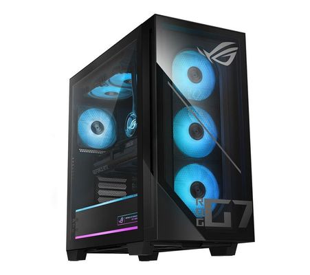 ASUS ROG G700 GM700TZ-R8400F016W AMD Ryzen™ 5 8400F 16 GB DDR5-SDRAM 1 TB SSD NVIDIA GeForce RTX 5060 Windows 11 Home Tower PC Black