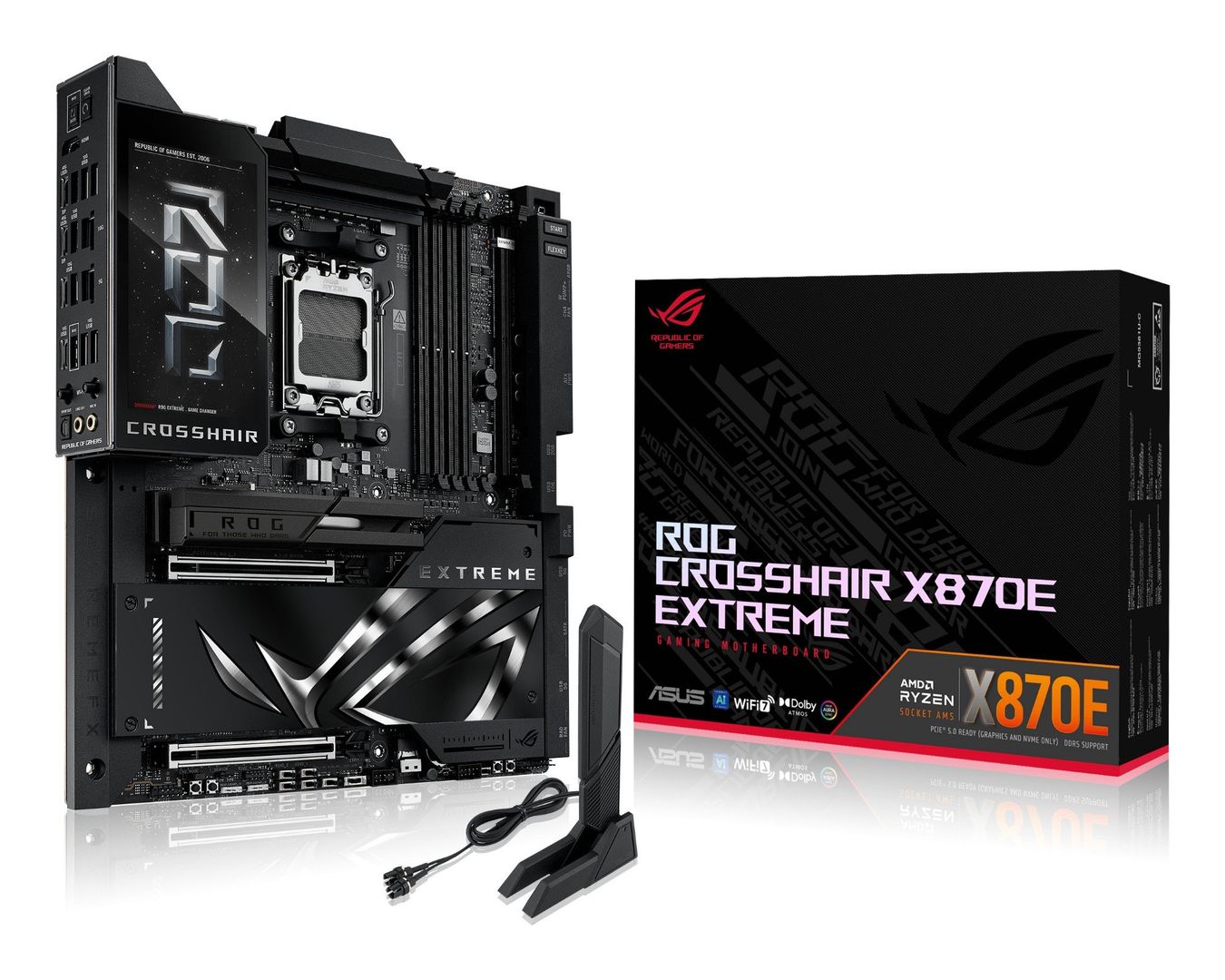 ASUS ROG CROSSHAIR X870E EXTREME AMD X870E Socket AM5 Extended ATX - Image 1