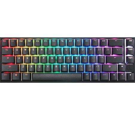 DUCKY Mecha Pro SF Mechanical Gaming Keyboard - Black, Black