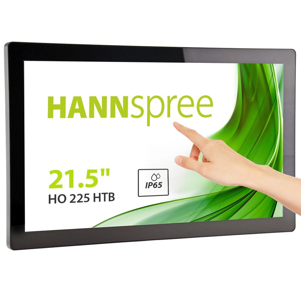 Hannspree Open Frame HO 225 HTB Totem design 54.6 cm (21.5") LED 250 cd/m Full HD Black Touchscreen 24/7 - Image 1