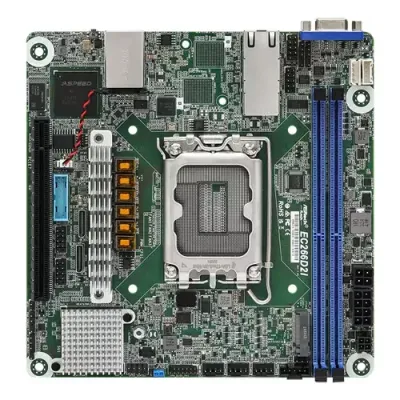 Asrock EC266D2I motherboard Intel C266 LGA 1700 mini ITX - Thumbnail 2