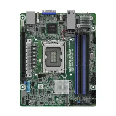 Asrock Z690D4ID-2T/G5/X550 motherboard Intel Z690 LGA 1700 mini ITX - Thumbnail 2