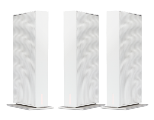 Acer Wave 7 wifi 7 Mesh Router EU plug triple pack Wi-Fi 7 (802.11be) Dual-band (2.4GHz + 5GHz or 2.4GHz + 6GHz) Ethernet LAN Tabletop router - Thumbnail 2