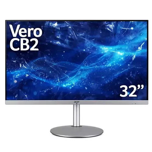 Acer CB2 Vero CB322QUE 31.5" Quad HD 16:9 ZeroFrame IPS 100Hz 1ms HDR10 AdaptiveSync Computer Monitor - Image 1