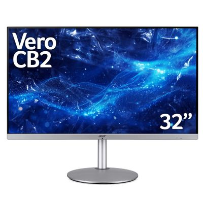 Acer CB2 Vero CB322QUE 31.5" Quad HD 16:9 ZeroFrame IPS 100Hz 1ms HDR10 AdaptiveSync Computer Monitor - Thumbnail 2