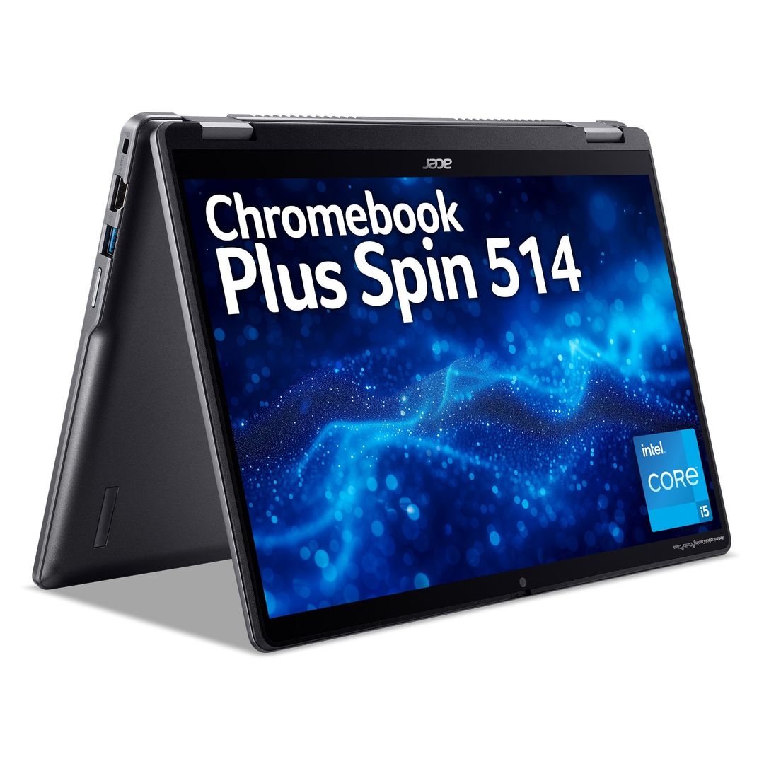 Acer Chromebook CPE594-1N-TCO I5-1335U 8GB/256GB TS Intel® Core™ i5 35.6 cm (14") Touchscreen WUXGA LPDDR5x-SDRAM SSD Wi-Fi 6E (802.11ax) ChromeOS Grey - Image 1