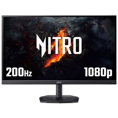 Acer KG1 Nitro KG241YX1 - 23.8" Full HD (1920x1080), 200Hz, 0.5ms, ZeroFrame, FreeSync Premium Gaming Monitor