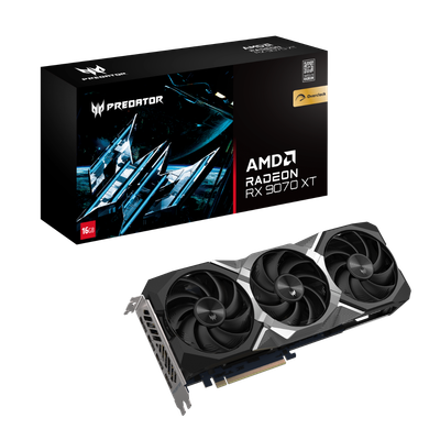 ACER Radeon RX 9070 XT 16 GB Predator BiFrost OC Graphics Card - Thumbnail 2