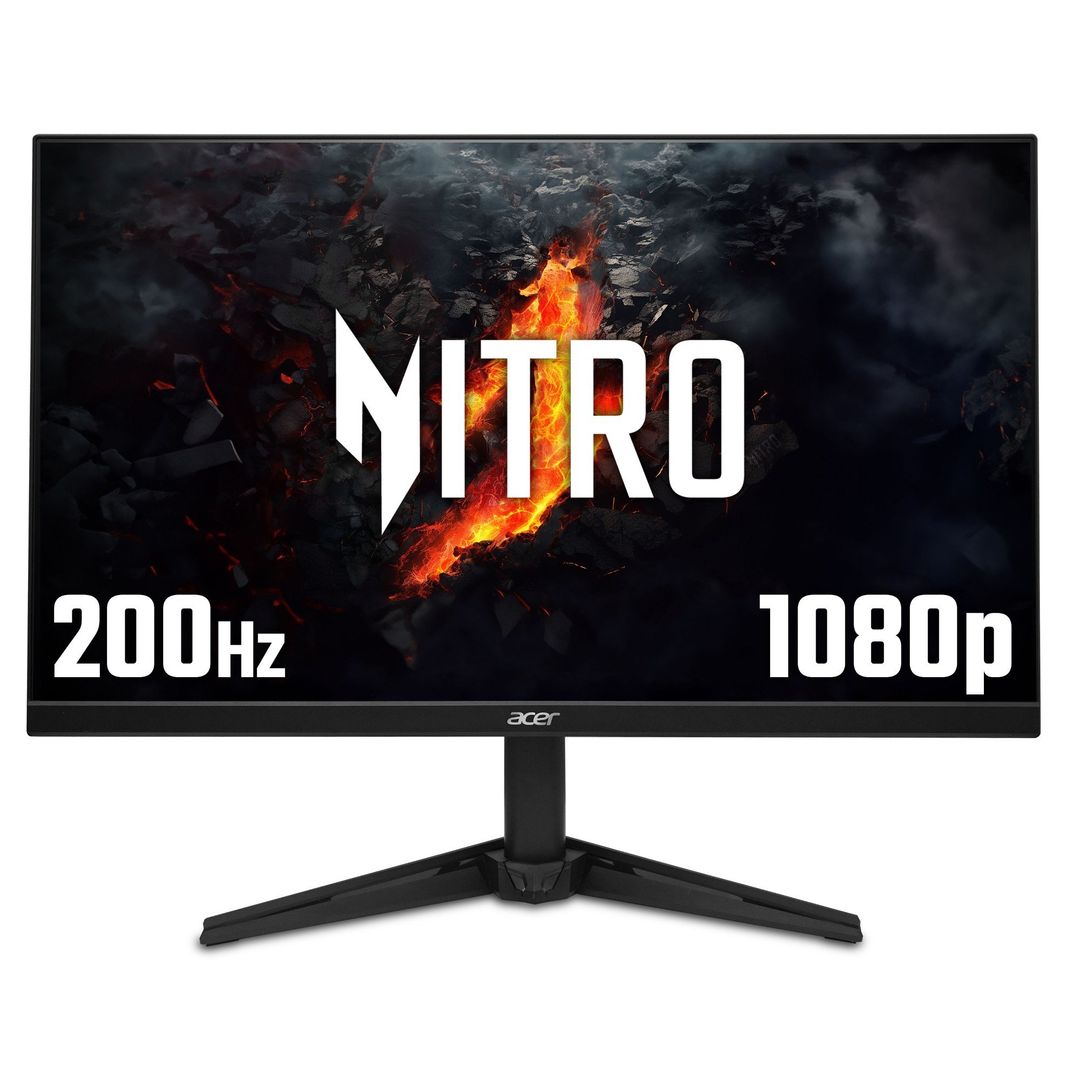 Acer NITRO QG1 Nitro QG241YX1 gaming monitor - 23.8", Full HD, 200Hz, 0.5ms, FreeSync Premium, HDR 10, HDMI & DP - Image 1