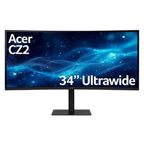Acer Professional CZ342CURJ0 34" Curved Wide QHD ZeroFrame 120Hz 1ms Computer Monitor - Image 1