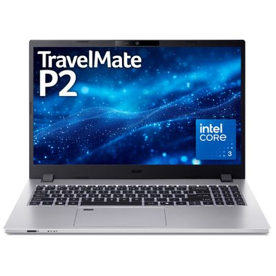 Acer TravelMate P2 TMP215-55 I3100U 8GB/256GB W11P EDU Intel Core 3 100U Laptop 39.6 cm (15.6") Full HD DDR5-SDRAM SSD Wi-Fi 6E (802.11ax) Windows 11 Pro Education Grey - Thumbnail 2