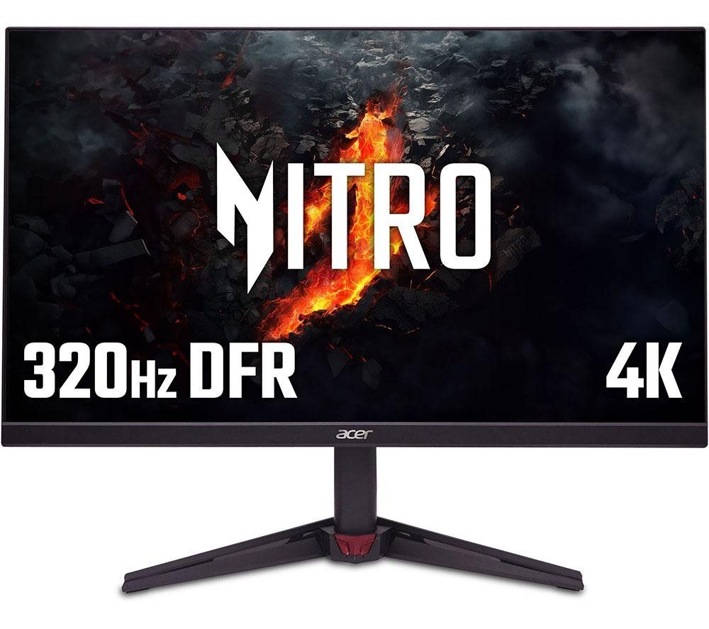 ACER Nitro VG270KV4 bmiipx 4K Ultra HD 27" IPS LCD Dual-Mode Gaming Monitor - Black, Black - Image 1