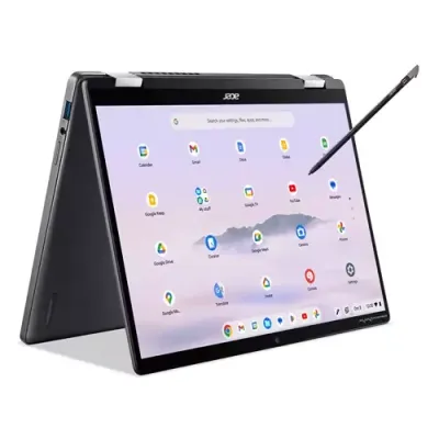 Acer Chromebook Enterprise Spin 714 CPE794-1N Intel Core Ultra 5 115U 35.6 cm (14") Touchscreen WUXGA 8 GB LPDDR5-SDRAM 256 GB SSD Wi-Fi 6E (802.11ax) ChromeOS Grey - Thumbnail 2