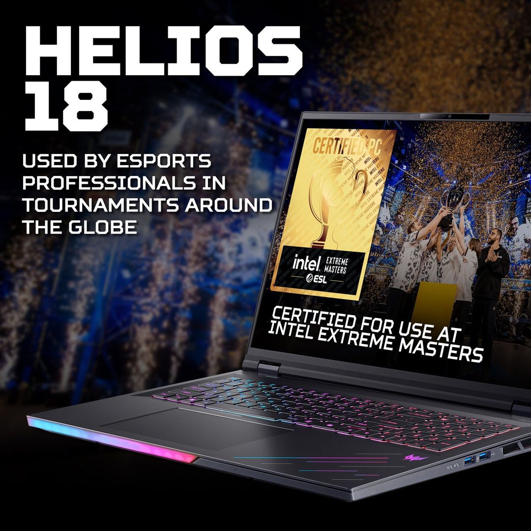 Acer Predator Helios 18 AI (PH18-73) Intel Ultra 9. 192GB. 5TB SSD. RT - Image 1