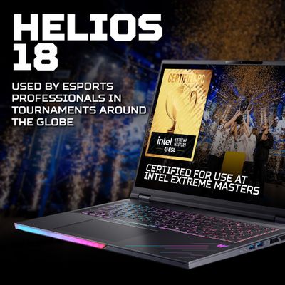 Acer Predator Helios 18 AI (PH18-73) Intel Ultra 9. 192GB. 5TB SSD. RT