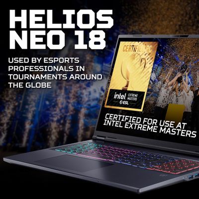 Acer Predator Helios Neo 18 AI (PHN18-72) Intel Ultra 9. 32GB. 2TB SSD