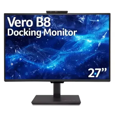 Acer B8 Vero B278UG 27" QHD Monitor computer monitor 68.6 cm (27") 2560 x 1440 pixels Wide Quad HD LED Black - Thumbnail 2