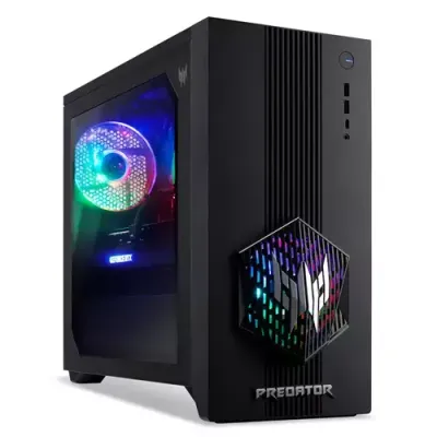 Acer Predator PO3-665 Gaming Desktop - Intel Core i5-14400F, 16GB RAM, 512GB SSD, NVIDIA GeForce RTX 5060, Windows 11, Black - Thumbnail 2