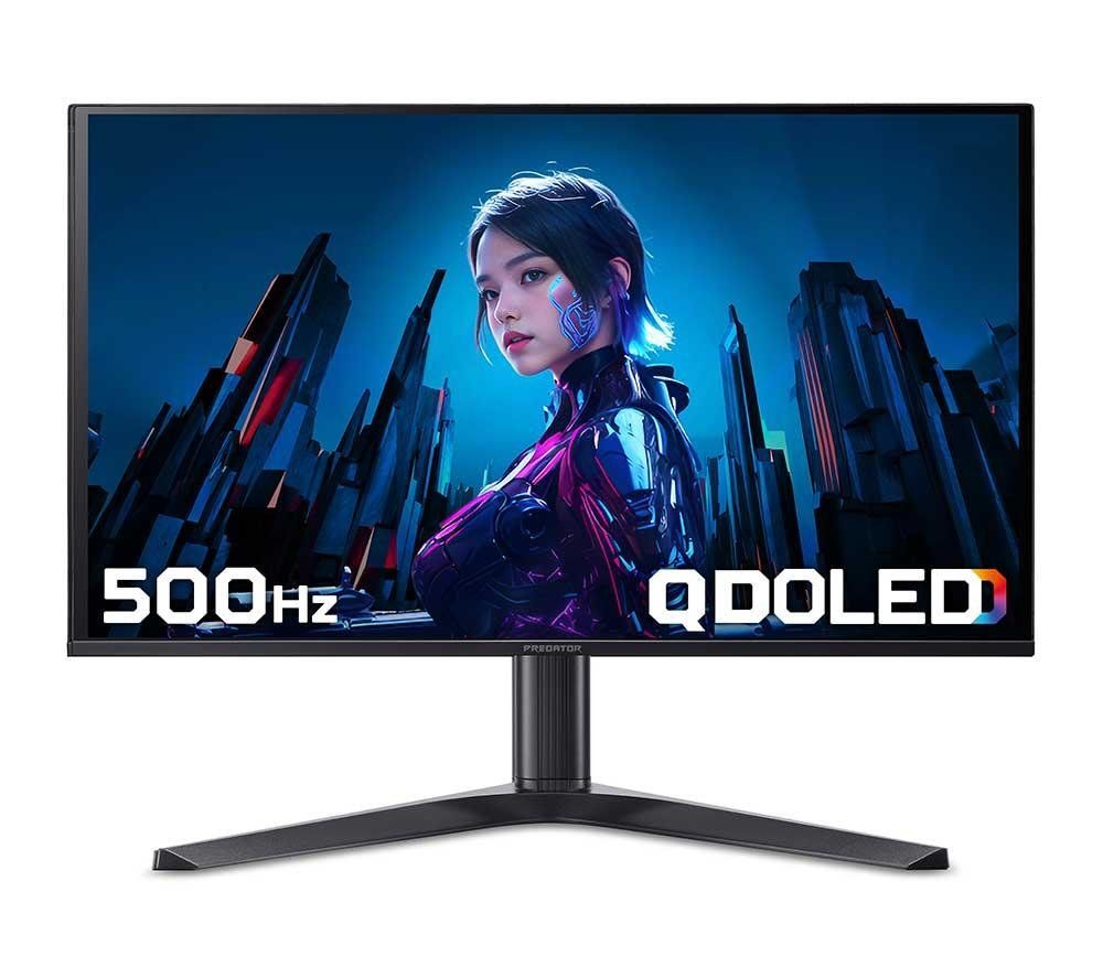 ACER Predator X27UF5 Quad HD 27" QD-OLED Gaming Monitor, Black - Image 1