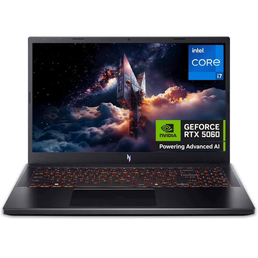 Acer Nitro V 15 V15 ANV15-52 - Intel Core i7-13620H, 16GB, 1TB SSD, NVIDIA GeForce RTX 5060, 15.6" Full HD, Windows 11 Gaming Laptop - Image 1