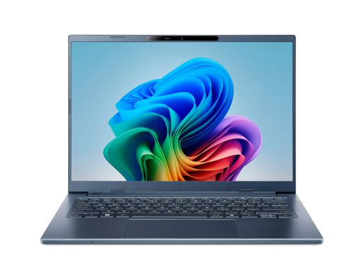 ACER Aspire 14 AI 14" Laptop, Copilot PC - Snapdragon X, 512 GB SSD, Blue, Blue