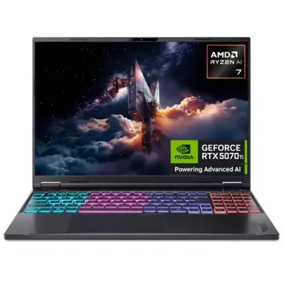 Acer Nitro 16 AI AN16-61 - AMD Ryzen AI 7 350, 16GB, 1TB SSD, NVIDIA GeForce RTX 5070Ti, " WQXGA, Windows 11 Gaming Laptop - Thumbnail 2
