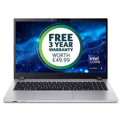 Acer TravelMate P2 15 TMP215-75-G2-TCO - Intel Core Ultra 5 - 125H / up to 4.5 GHz - Win 11 Pro - Intel Arc Graphics - 16 GB RAM - 512 GB SSD QLC - 15.6" 1920 x 1080 (Full HD) - Gigabit Ethernet - Wi-Fi 6E - pure silver - kbd: UK