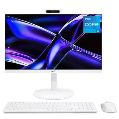 Acer Aspire C27-A All-in-One Desktop - Intel Core i5-13420H 8GB 1TB SSD Integrated Graphics 27" Full HD Windows 11 White