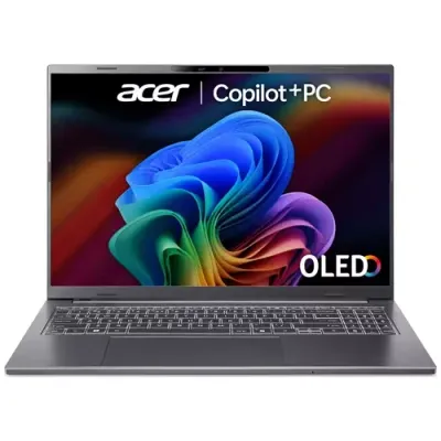 ACER Aspire 16 AI OLED 16" Laptop, Copilot PC - AMD Ryzen™ AI 7, 1 TB SSD, Grey, Silver/Grey - Thumbnail 2