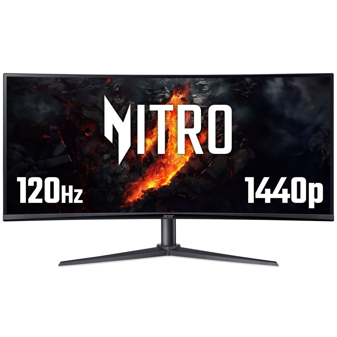 Acer NITRO XZ0 Nitro XZ340CURJ0 34" Curved WQHD 21:9 120Hz 1ms Ze - Image 1