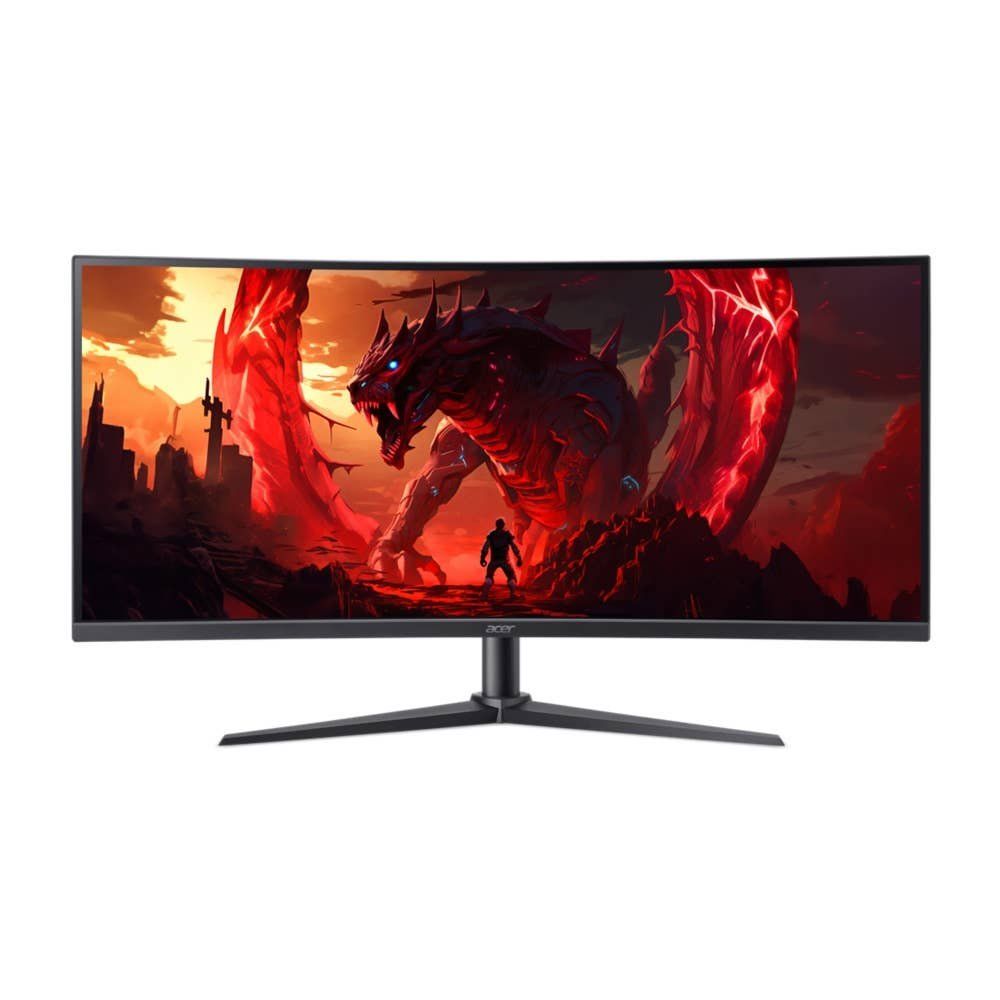 Acer Nitro XZ0 Curved Gaming Monitor | XZ340CURW0 | Black - Image 1