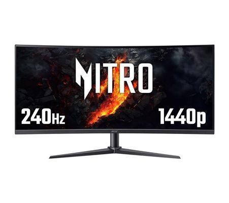 Acer Nitro XZ0 Curved Gaming Monitor | XZ340CURW0 | Black - Thumbnail 2