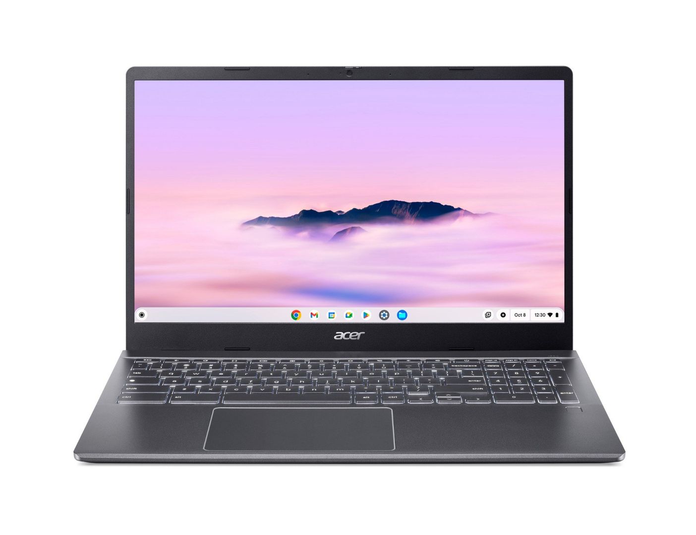 Acer Chromebook Plus 515 CBE595-2T-TCO-562J Intel Core 5 120U 39.6 cm (15.6") Touchscreen Full HD 8 GB LPDDR5x-SDRAM 256 GB SSD Wi-Fi 6 (802.11ax) ChromeOS Grey - Image 1
