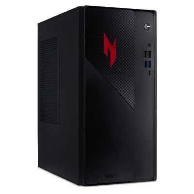 Acer NITRO 20 N20-101 Gaming Desktop - Intel Core 5-210H, 16GB, 512GB SSD, Nvidia GeForce RTX 5060, Windows 11, Black