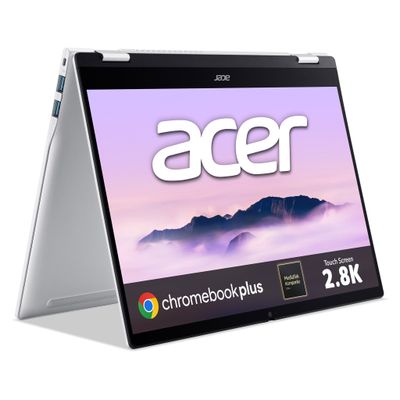 Acer Chromebook Plus 514 Plus Spin 514 convertible (CPE594-2N) - MediaTek Kompanio Ultra 910 12GB RAM 256GB 14" 2.8K touchscreen Chrome OS - Thumbnail 2