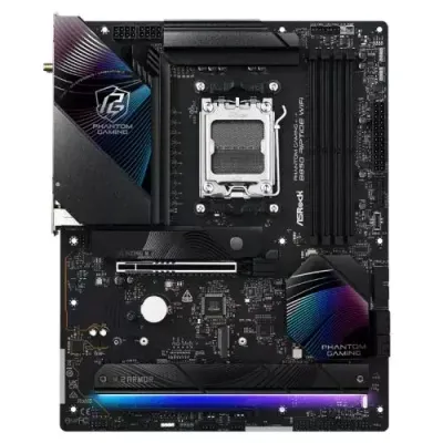 Asrock Phantom Gaming B850 Riptide WiFi AMD B850 Socket AM5 ATX - Thumbnail 3