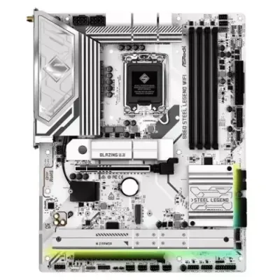 Asrock B860 Steel Legend WiFi Intel B860 LGA 1851 (Socket V1) ATX - Thumbnail 2